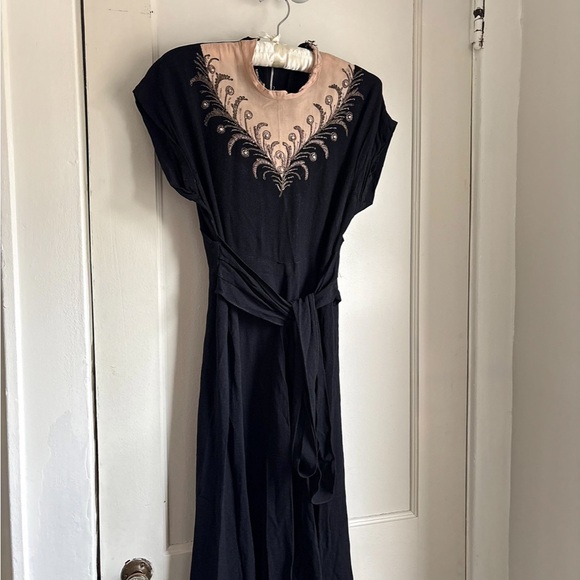 Vintage 1940s Cocktail Dress - Picture 5 of 8